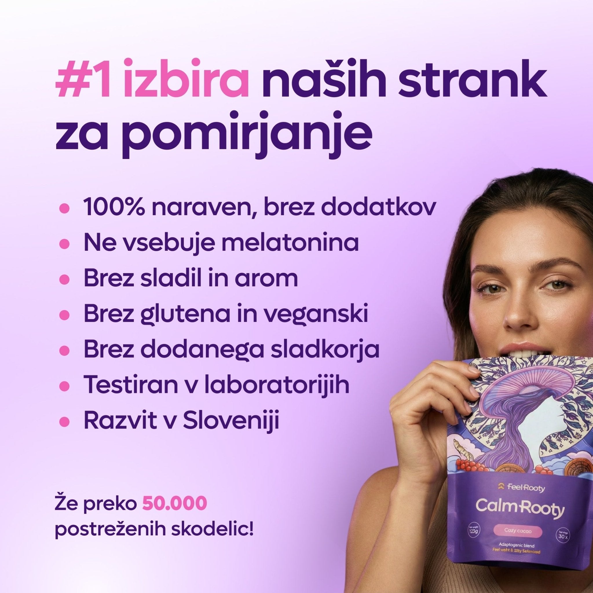 CalmRooty 3x Nežen Kakav - FeelRooty
